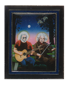 Grateful Dead Garcia & Einstein Frame Pin