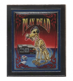 Grateful Dead Play Dead Dog Frame Pin
