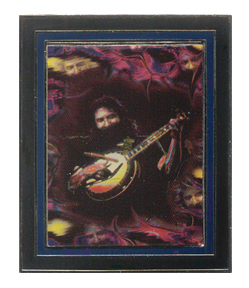 Grateful Dead Jerry Garcia Banjo Frame Pin