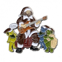 Grateful Dead The Music Never Stopped Pin