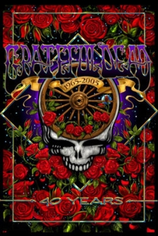 Grateful Dead "40 Years" Poster