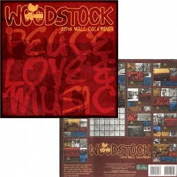 2016 Woodstock '69 Wall Calendar