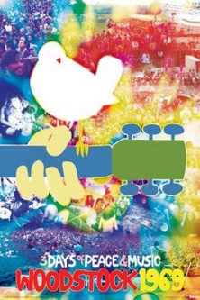 Woodstock 1969 Tie Dye Poster