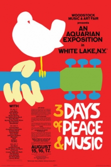 Woodstock 1969 Logo Poster