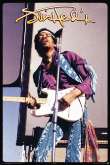 Jimi Hendrix Rock Poster