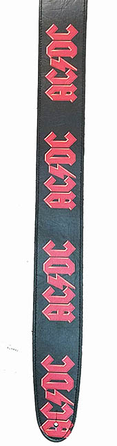 acdc guitar strap