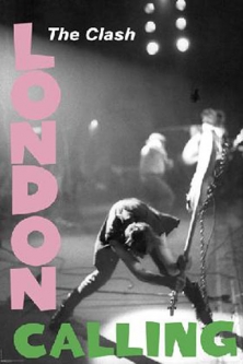 The Clash London Calling Poster