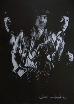 Jimi Hendrix 3 Images Poster