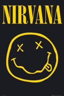 Nirvana Smile Poster