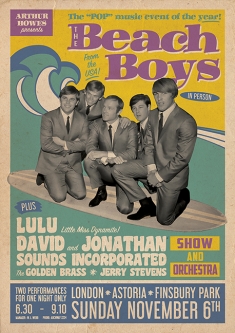 Beach Boys In Person Poster
