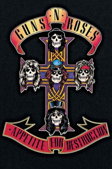 Guns 'N' Roses Destruction Poster