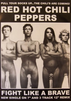 Red Hot Chili Peppers Sock Poster