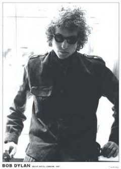 Bob Dylan Savoy Hotel 1967 Poster