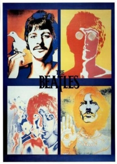 The Beatles Psychedelic Faces Poster