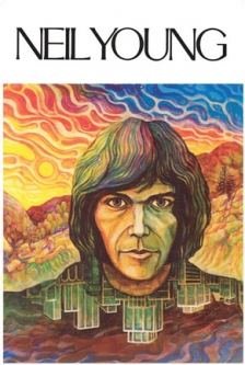 Neil Young First Album Poster