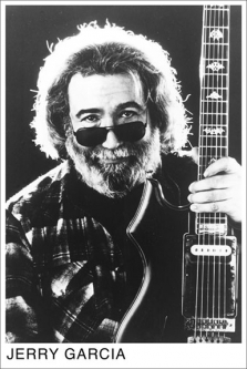 Grateful Dead Jerry Garcia 6 String Poster