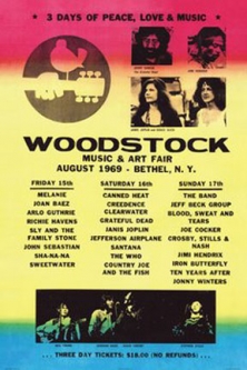 Woodstock Music & Art Fair Poster