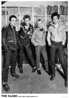 The Clash Chalk Farm 1977 Poster