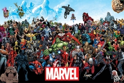 Marvel Characters Poster