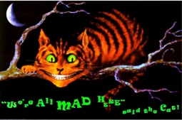 Alice In Wonderland Cheshire Cat Poster