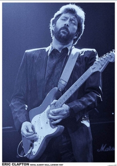 Eric Clapton London 1987 Poster