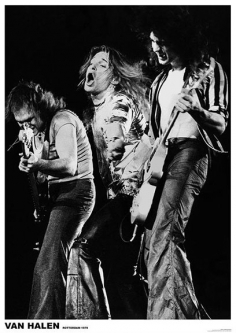Van Halen Rotterdam 1979 Poster