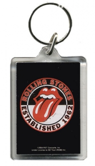 Rolling Stones Tongue Plastic Key Chain