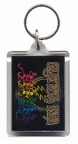 Grateful Dead Dancing Skeletons Plastic Key Chain