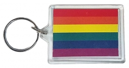 Pride Flag Key Chain