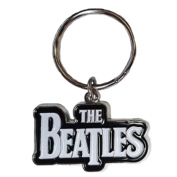 The Beatles Drop T Logo Metal Key Chain