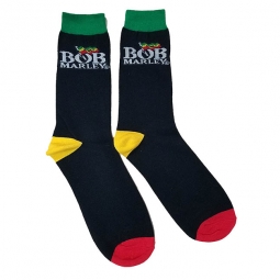 Bob Marley Logo Socks