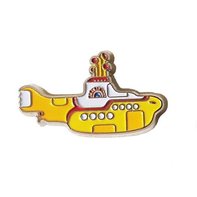 The Beatles Small Yellow Submarine Pin