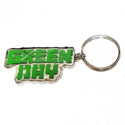 Green Day Logo Metal Key Chain