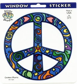 Cosmos Peace Sticker