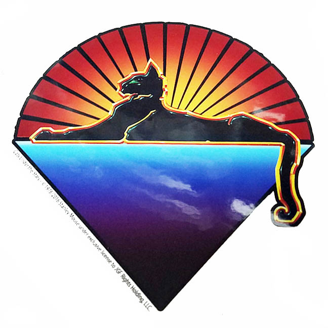 Grateful Dead Cats Under The Stars Bumper Sticker