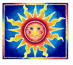 Sun Bumper Sticker