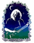 Grateful Dead Jerry Roses Bumper Sticker