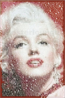 Marilyn Monroe Written Images Poster
