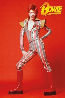 David Bowie Glam Poster