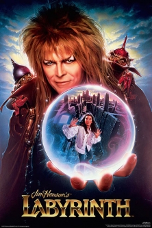 David Bowie Labyrinth Movie Poster