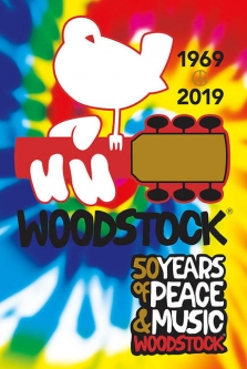 Woodstock 50th Anniversary Tie Dye Poster