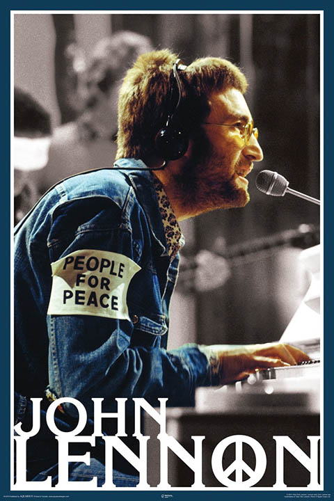 The Beatles John Lennon People For Peace Poster