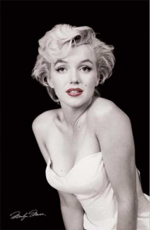 Marilyn Monroe Red Lips Poster