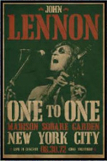 The Beatles John Lennon New York Concert Poster