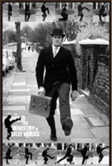 Monty Python Ministry Of Silly Walks Poster