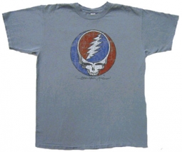 Grateful Dead Steal Your Face Distressed Shirt
