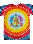 Grateful Dead Wood Bears Burst Dye Youth Shirt