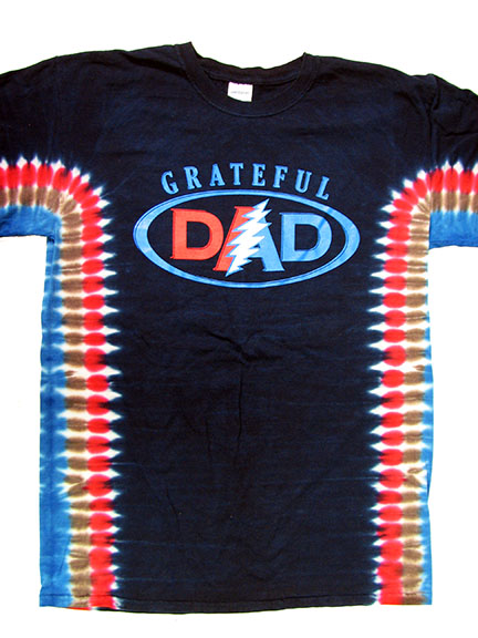 Grateful Dead Grateful Dad Tie Dye Shirt