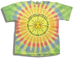 Grateful Dead Bears Around The Sun Adult Tie Dye Shirt
