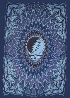 Grateful Dead SYF Butterfly Blue Tapestry